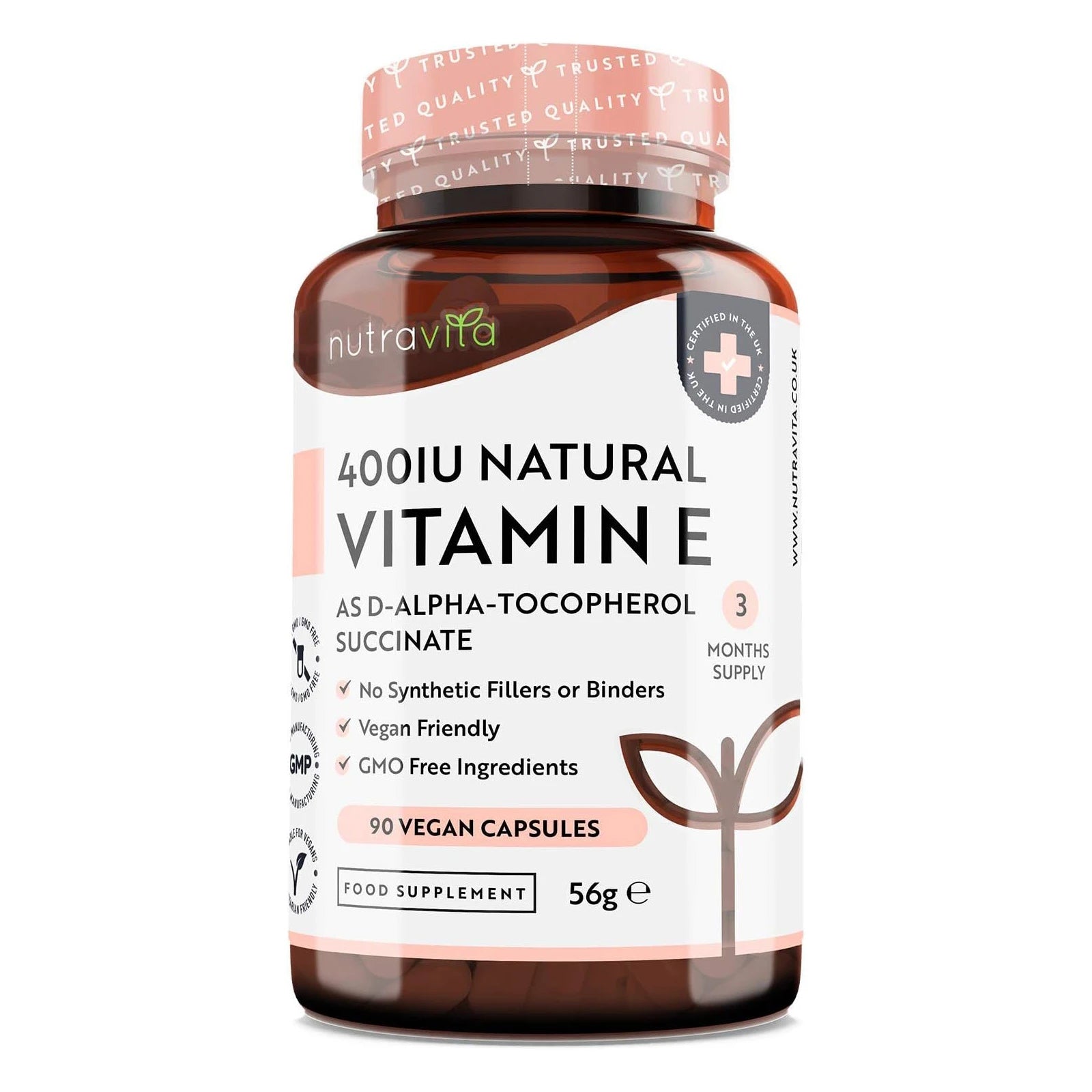 Vitamin E 400IU D-Alpha Tocopherol