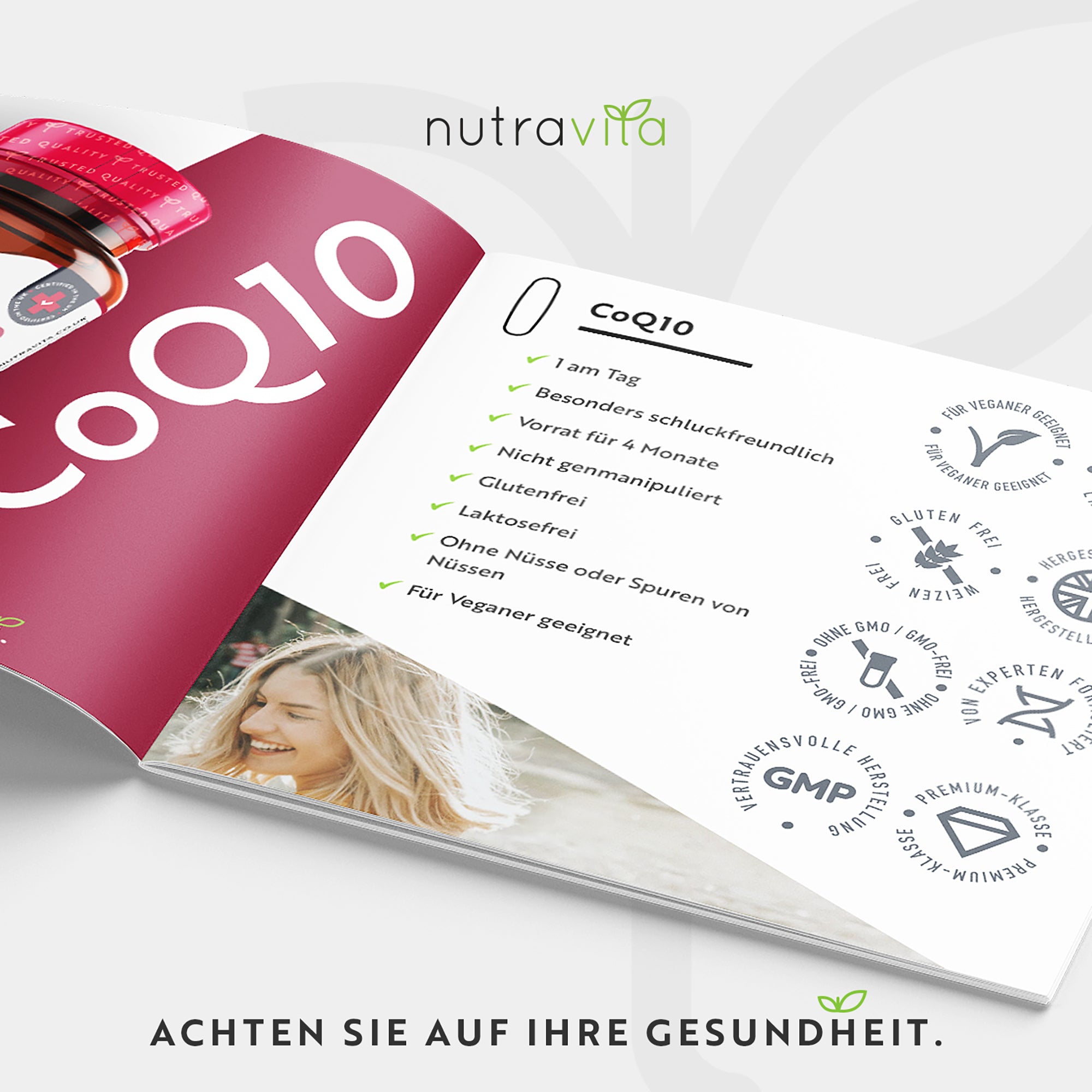 Co-Enzym Q10 200mg 120 Kapseln