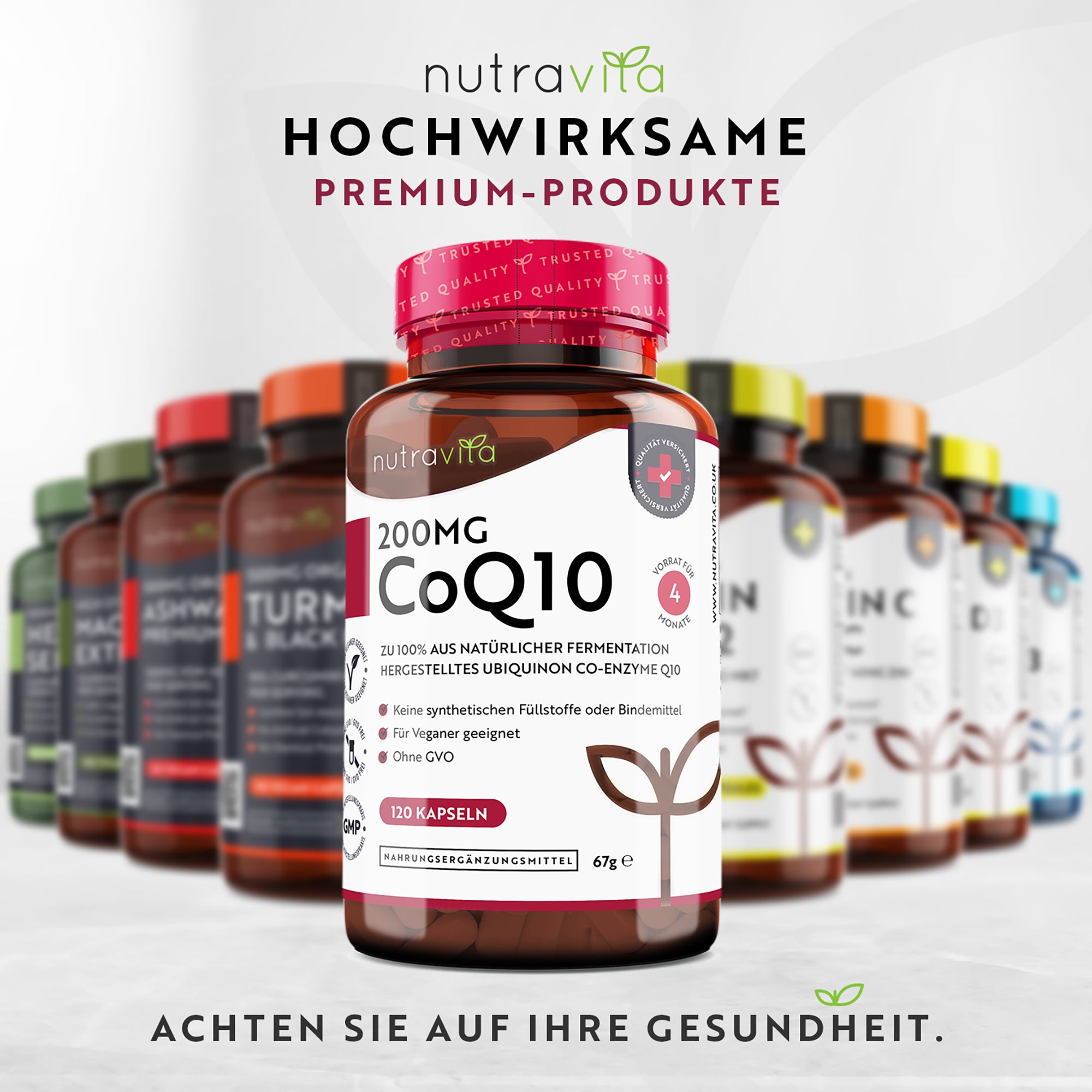 Co-Enzym Q10 200mg 120 Kapseln