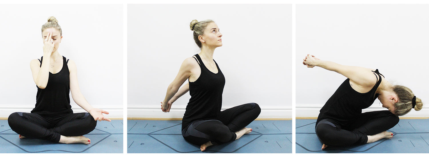 Yoga-Sequenz für die Lungen