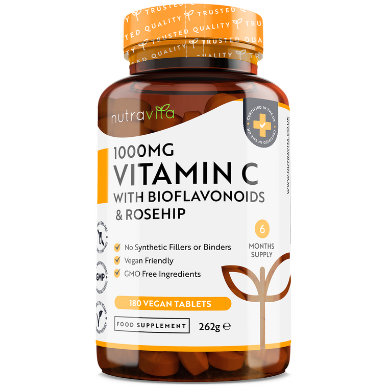 Vitamin C 1000mg hochdosiert -180 Tabletten