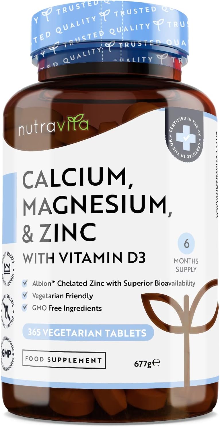 Calcium Magnesium Zink - 365 Kalzium Tabletten