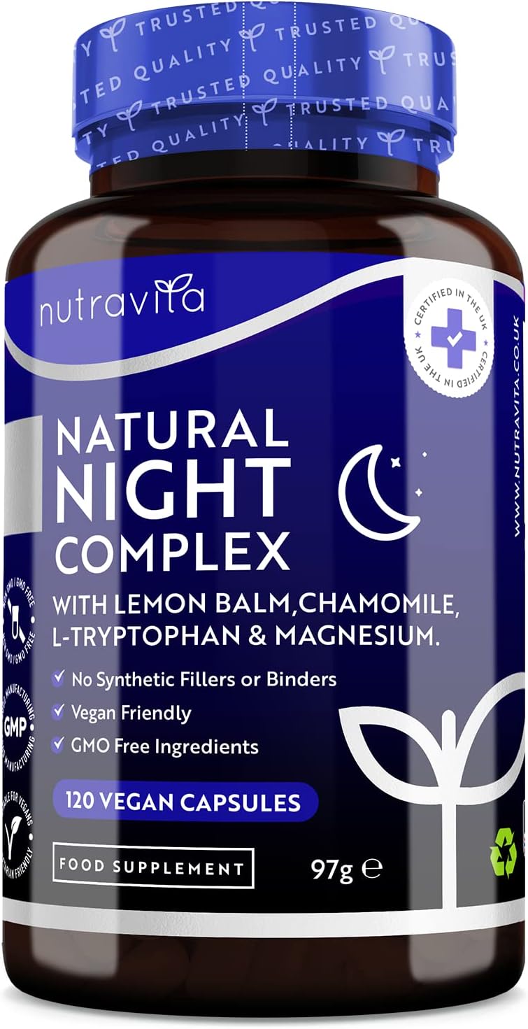 Natürlicher Schlafkomplex Vegan − 120 vegane Kapseln