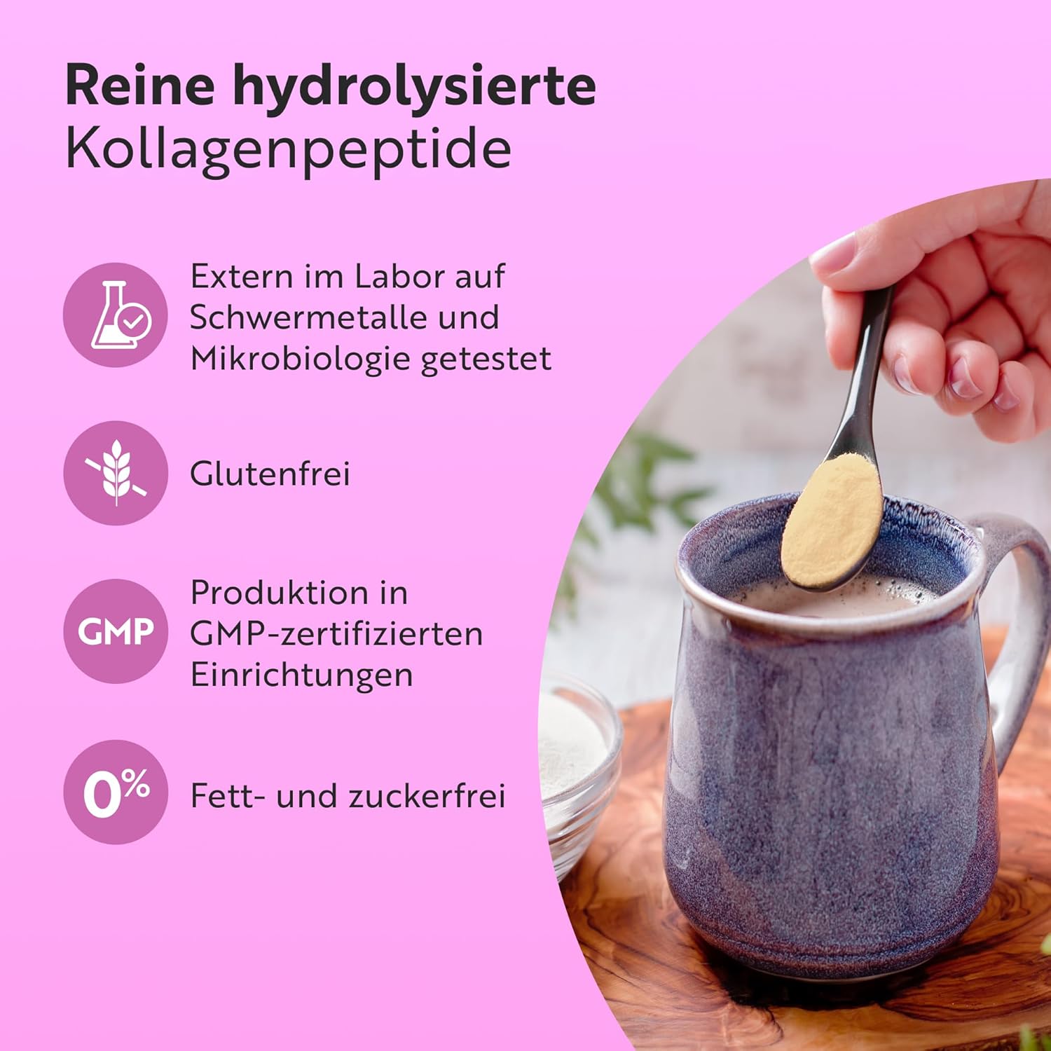 Collagen Pulver 300g - Kollagen Pulver Hochdosiert