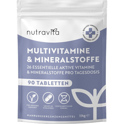 Multivitamintabletten für Männer und Frauen