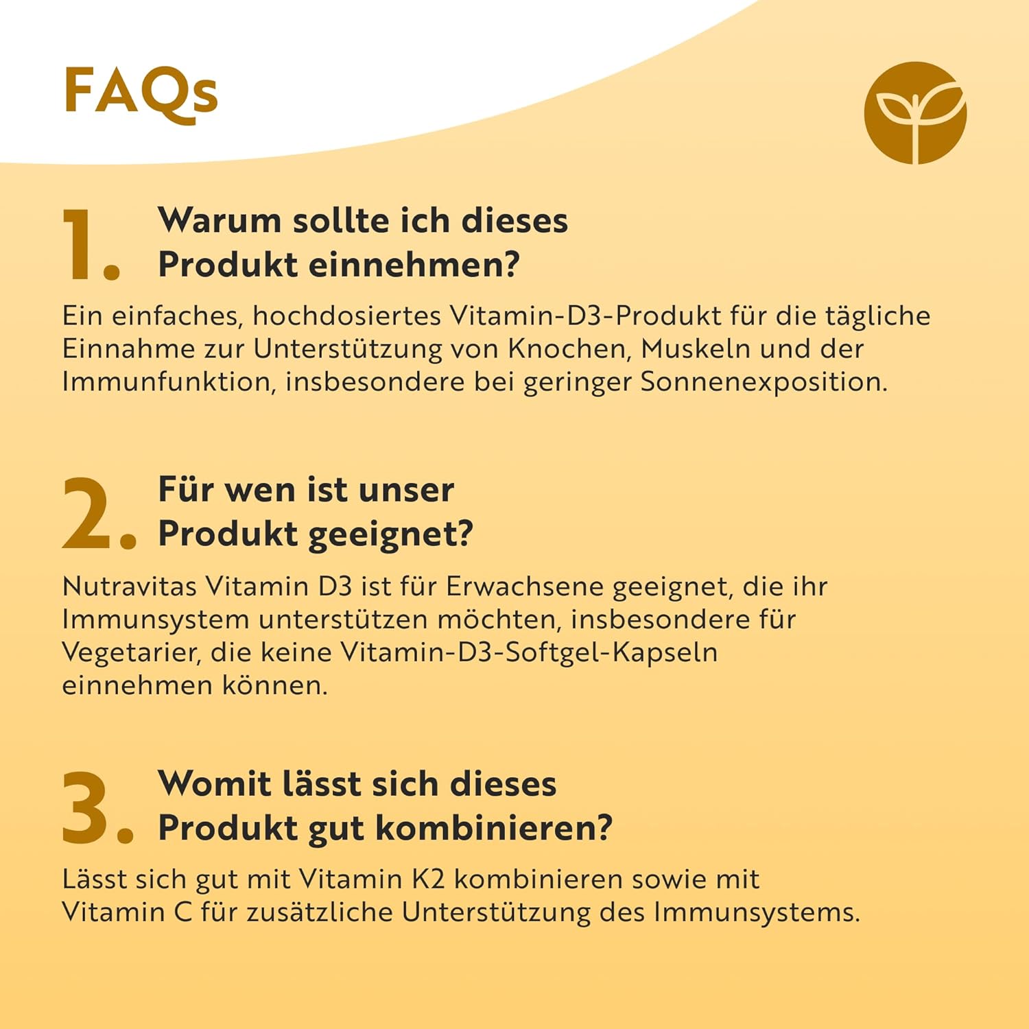 Vitamin D3 2000 I.E - 400 Vit D Tabletten