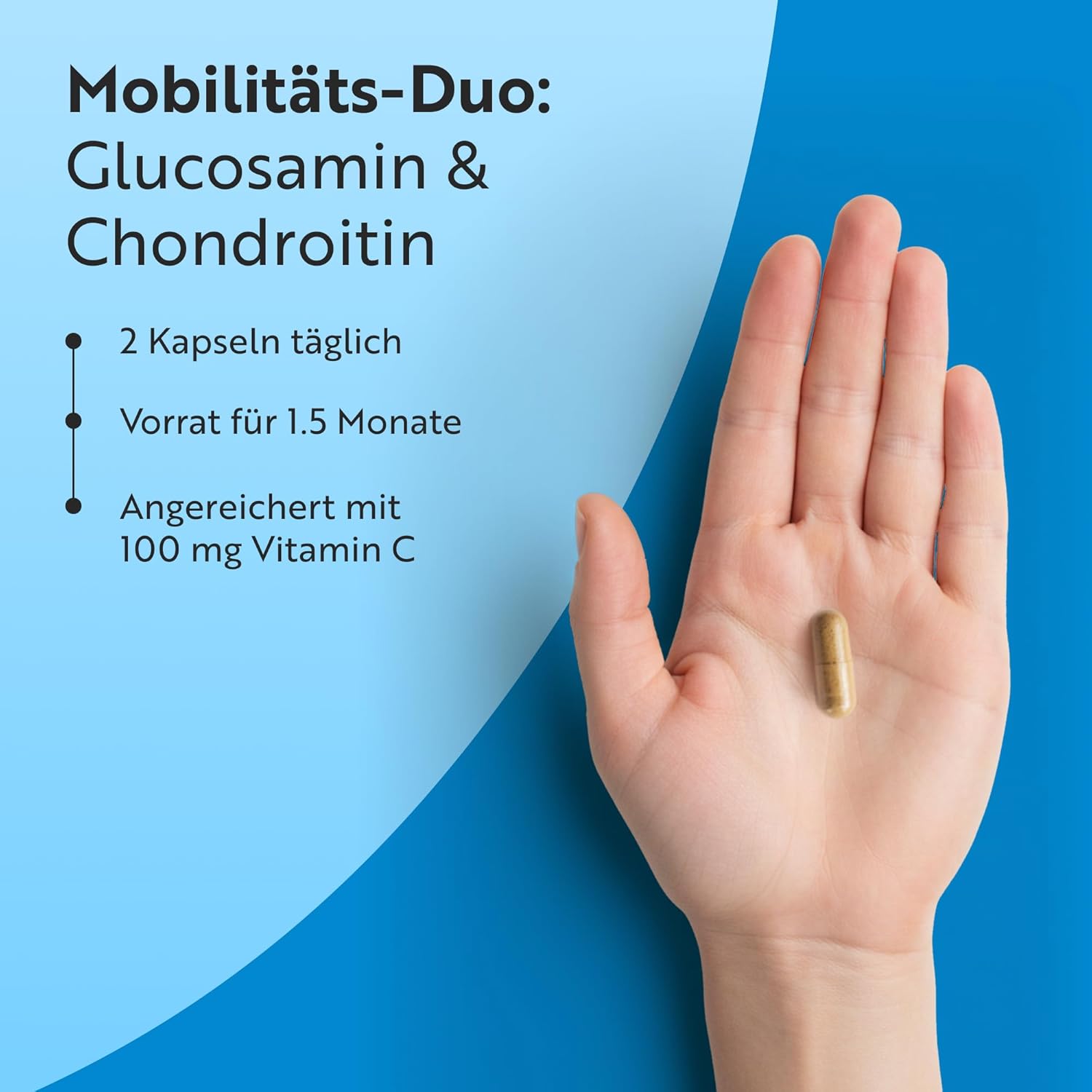 Glucosamin und Chondroitin - 90 Kapseln