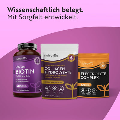 Collagen Pulver 300g - Kollagen Pulver Hochdosiert