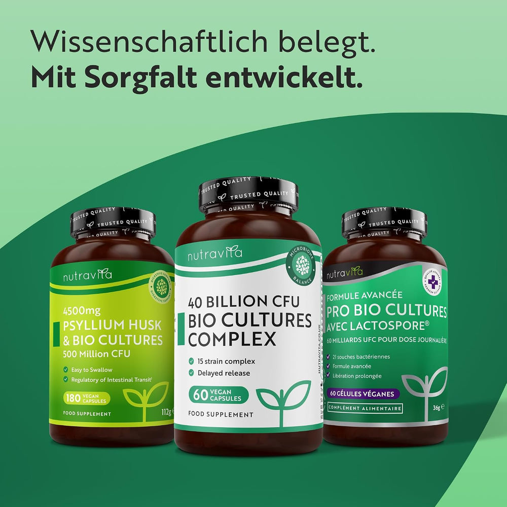 Bio-Kulturen 40 Milliarden 60 Kapseln