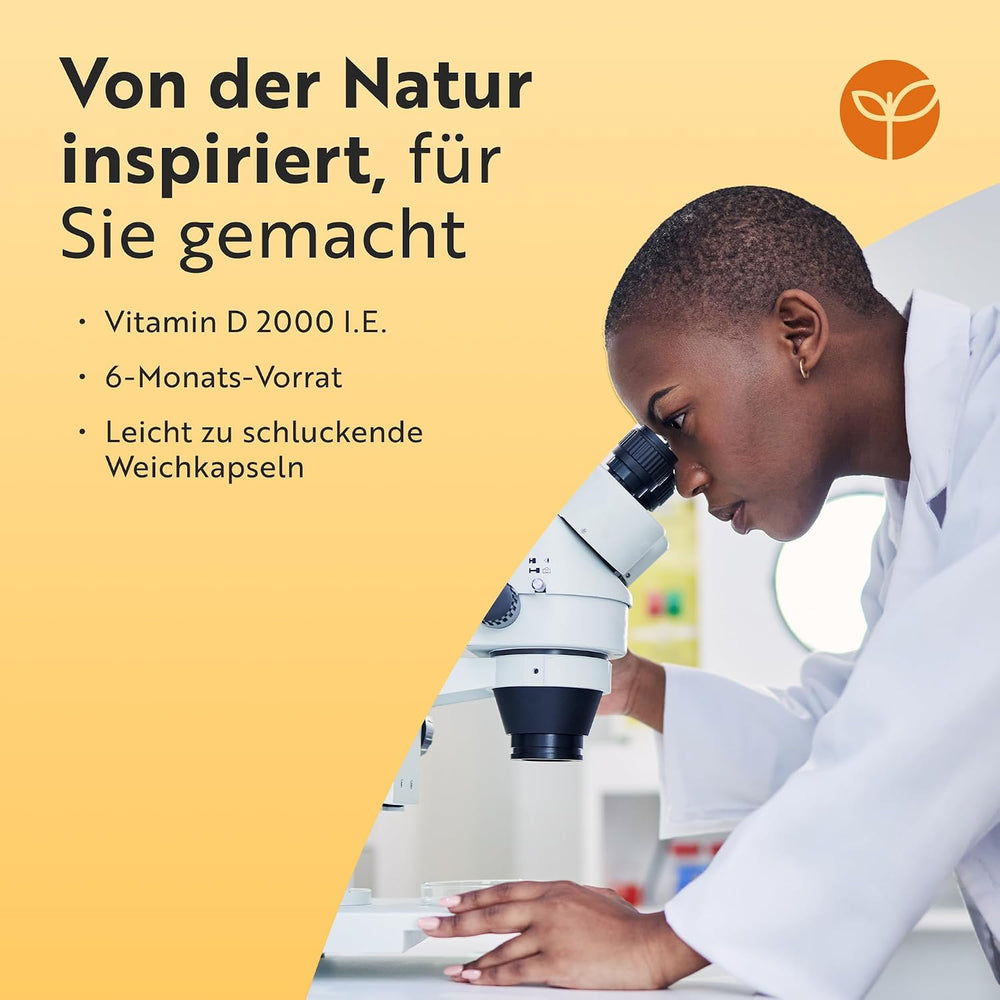 High Strength Vitamin D3 2000iu - 365 Softgels