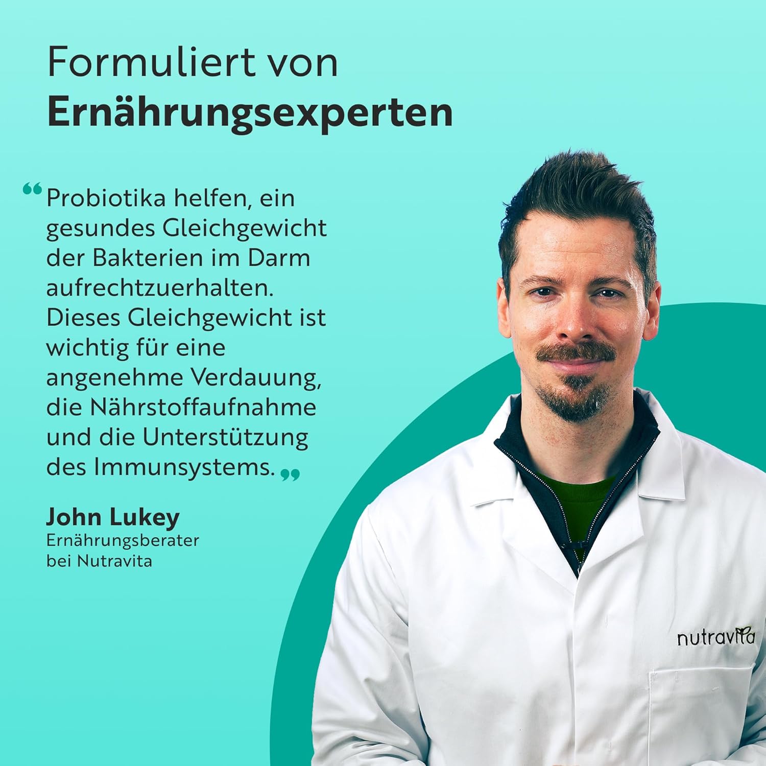 Probiotika 60 Milliarden KBE - 21 Kulturen Komplex mit Lactospore® - 60 Vegane Probiotika Kapseln