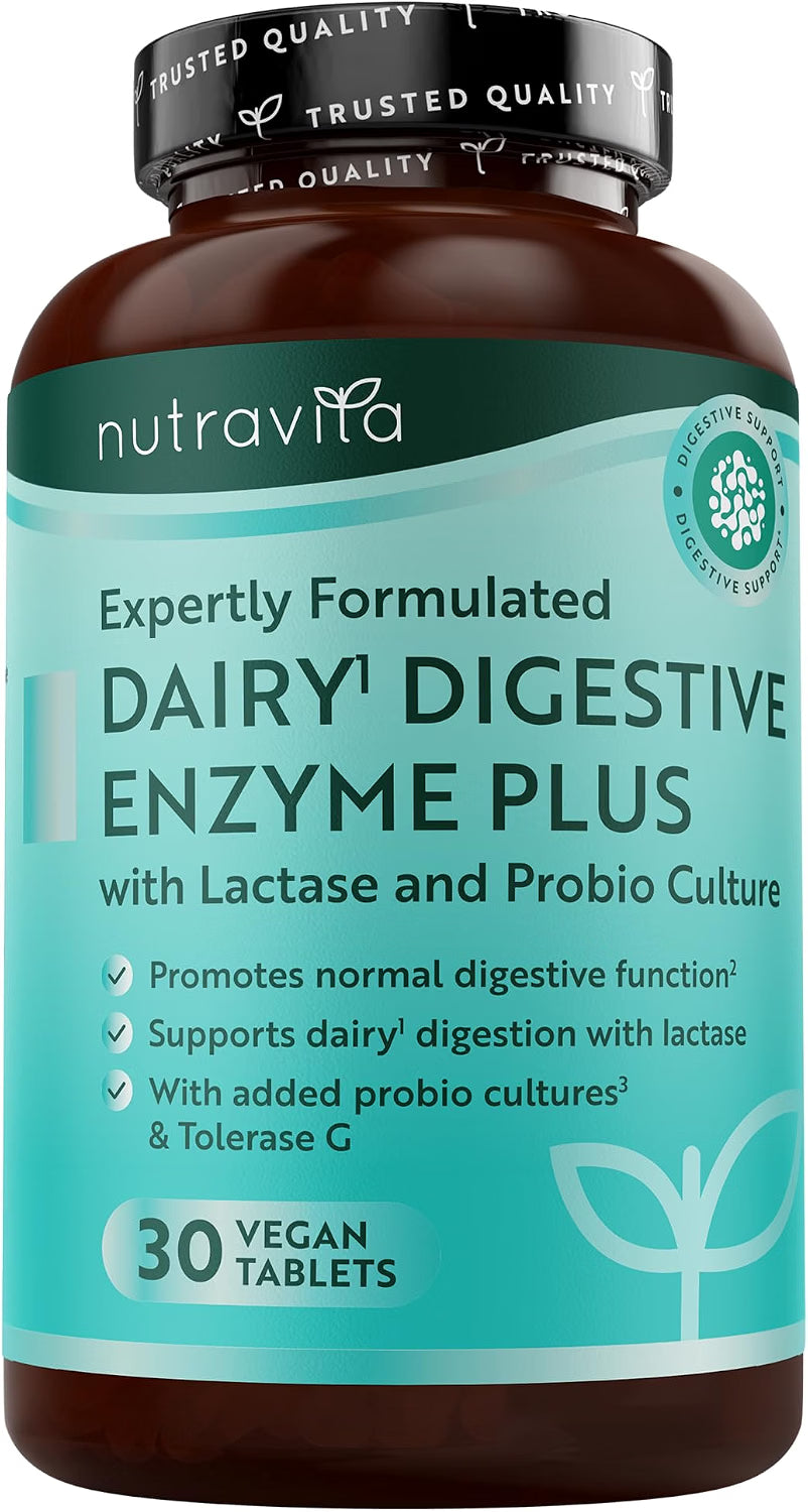 Nahrungsergänzungsmittel mit Enzymkomplex für die Verdauung – 60 vegane Tabletten