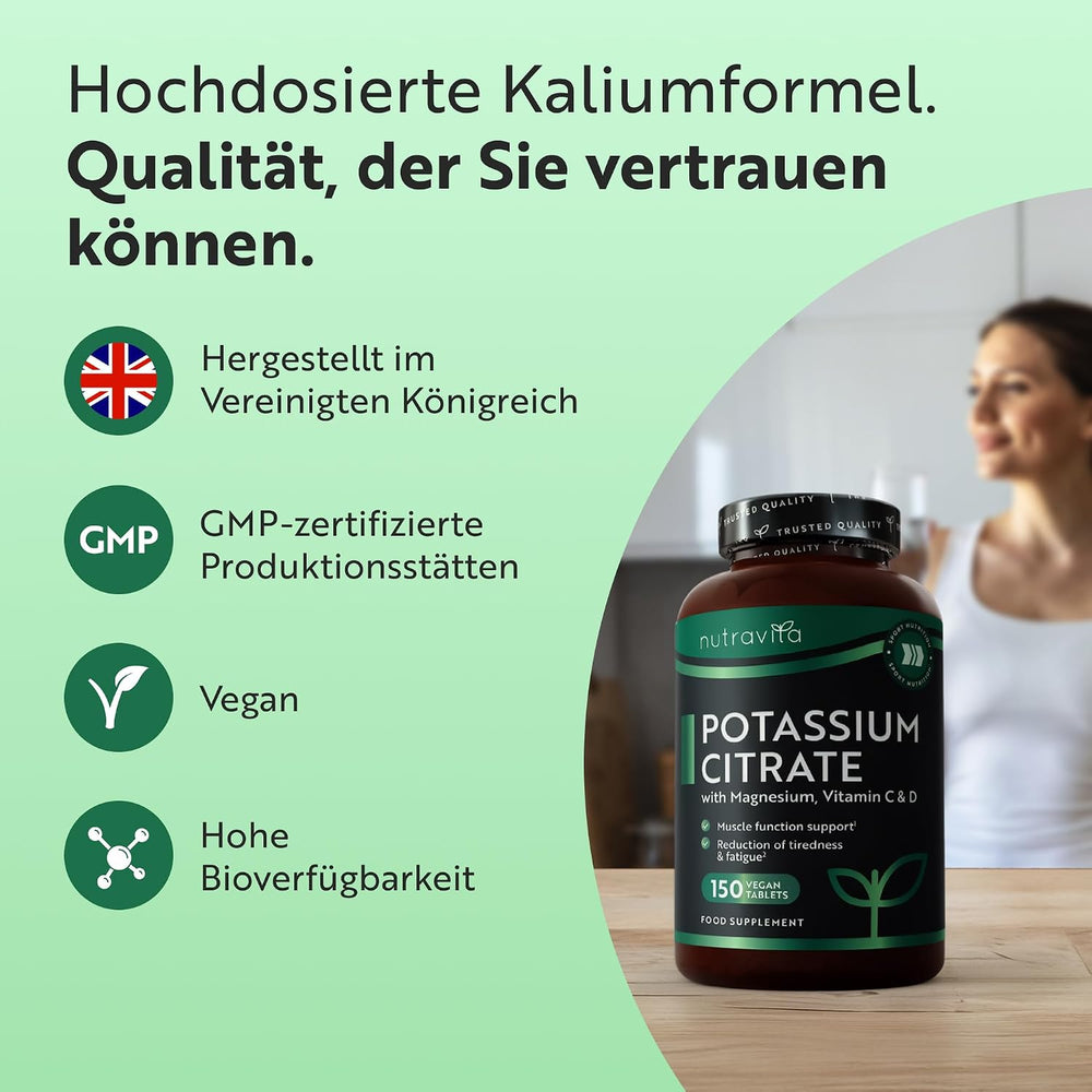 Kaliumcitrat mit Vitamin C