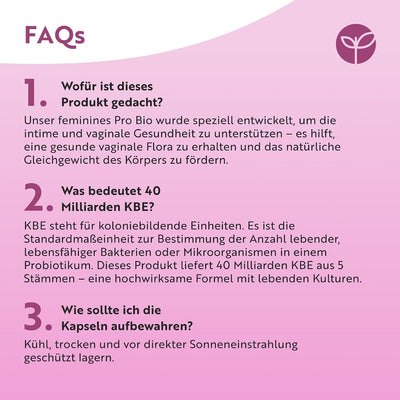 Pro Bio Intima - 60 Kapseln