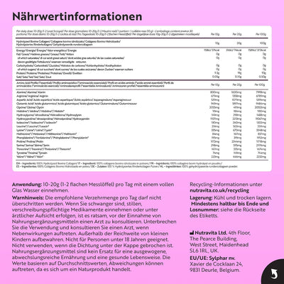 Collagen Pulver 300g - Kollagen Pulver Hochdosiert