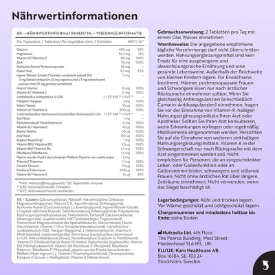 Multivitamine mit verbesserter Aufnahme für Männer und Frauen – 360 vegane Tabletten
