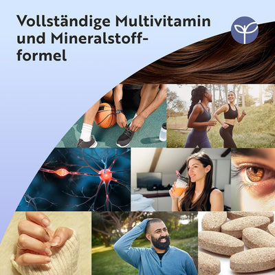 Multivitamintabletten für Männer und Frauen
