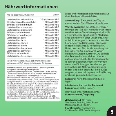 Bio-Kulturen 40 Milliarden 60 Kapseln