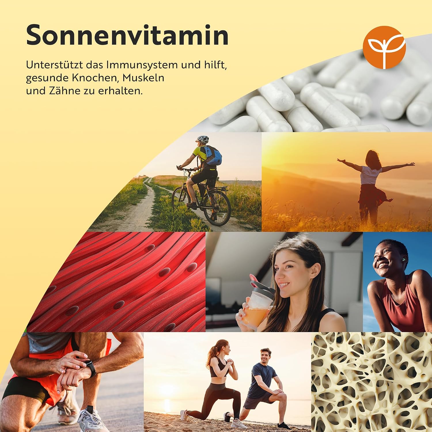 Vitamin D3 K2 Tabletten - 240 Tabletten