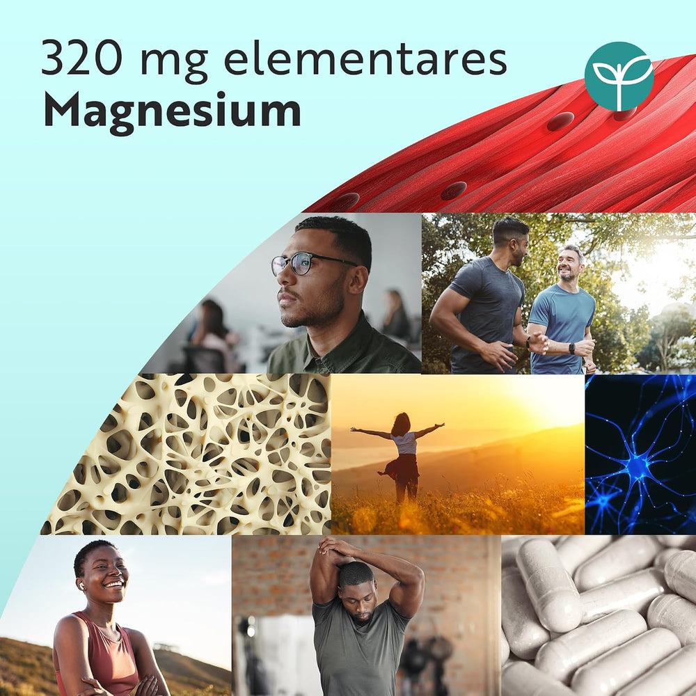 Magnesium Bisglycinate 320mg - 60 Capsules