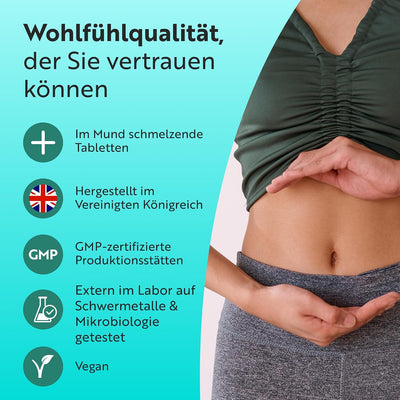 Nahrungsergänzungsmittel mit Enzymkomplex für die Verdauung – 60 vegane Tabletten