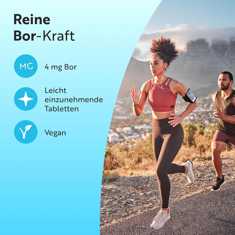 Bor 4mg - 400 Vegane Tabletten