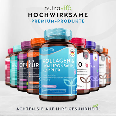Hyaluronsäure-Kollagen-Komplex - 180 Kapseln