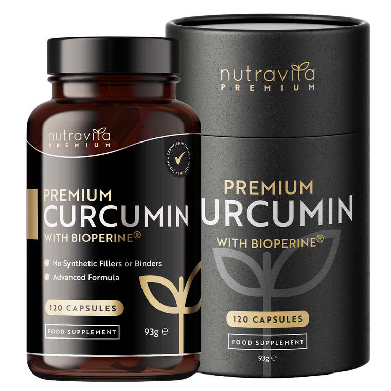 Premium Curcumin 95% Curcuminoide mit Bioperin