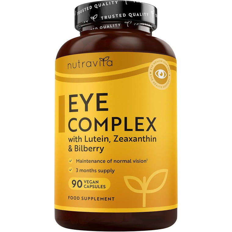 Natürliche Augen Komplex- 90 Vegane Lutein Kapseln