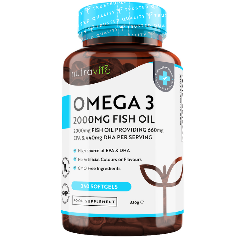 Omega 3 2000mg 240 Weichkapseln