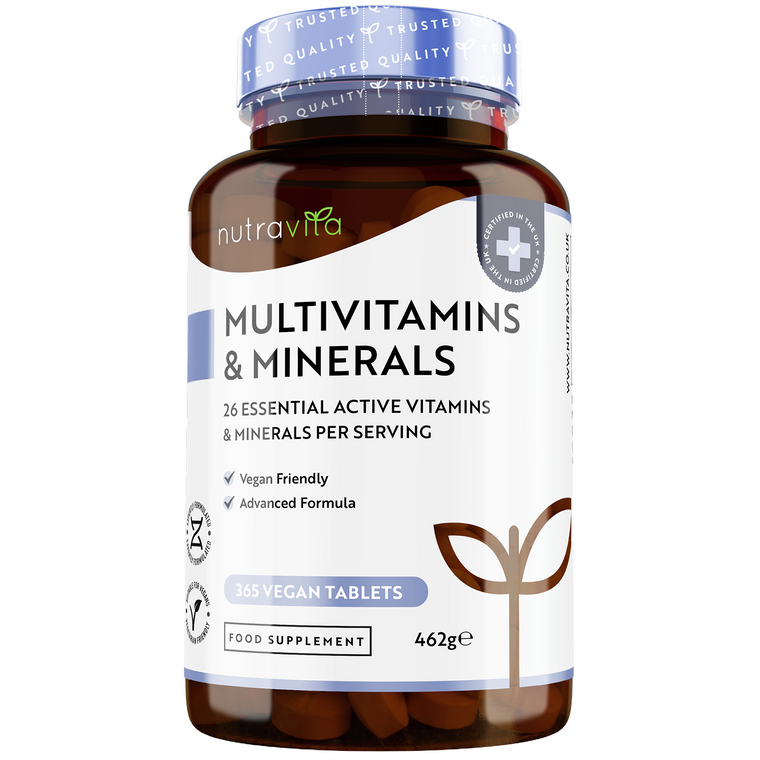 Multivitamine - 26 wichtige Inhaltsstoffe 365 Tabletten