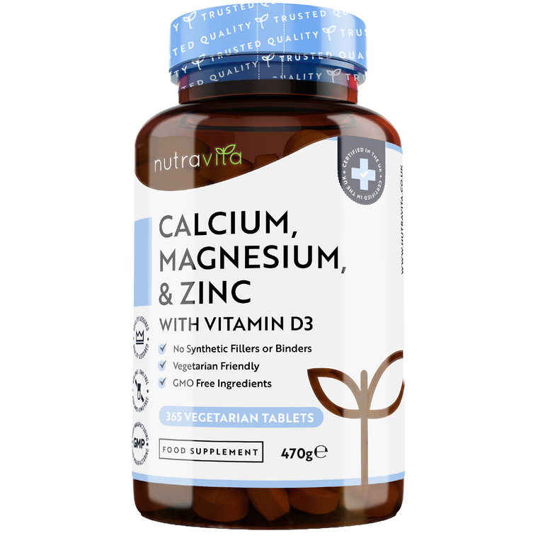 Calcium Magnesium Zink - 365 Kalzium Tabletten