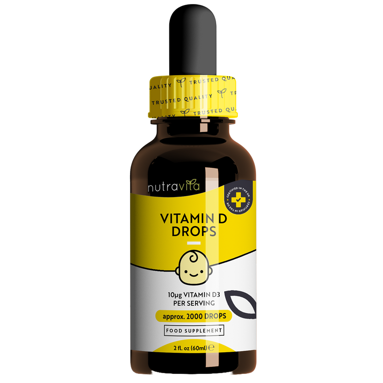 Vitamin D3 Tropfen für Babys & Kinder 60ml