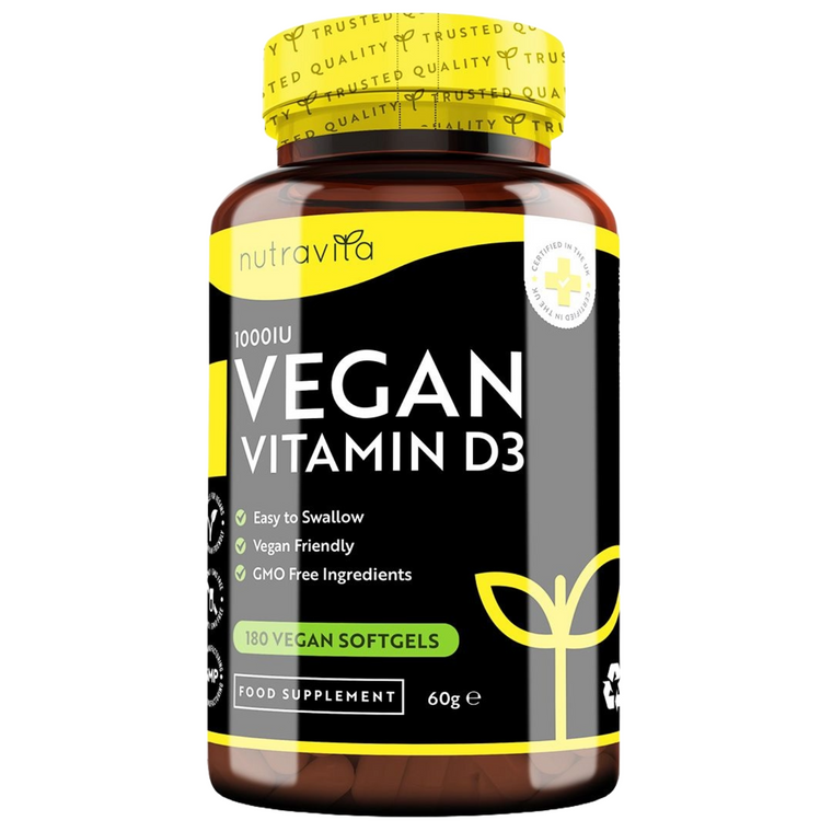 Veganes Vitamin D 1000iu (25ug) - 180 Weichkapseln