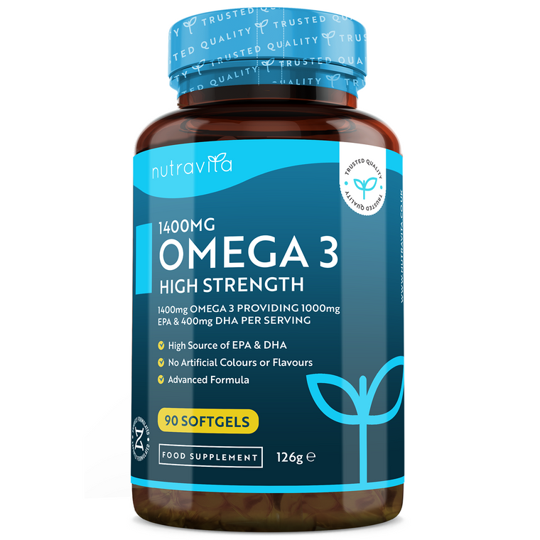 Superfestes Omega-3-Fischöl 2000 mg