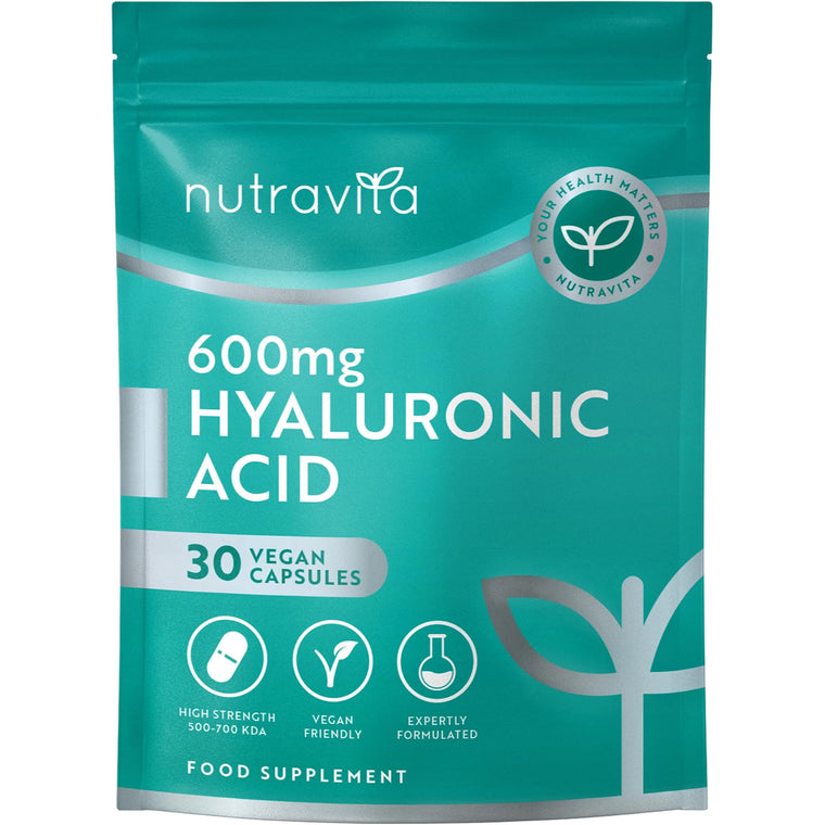 Hyaluronic Acid 600mg - 30 Capsules