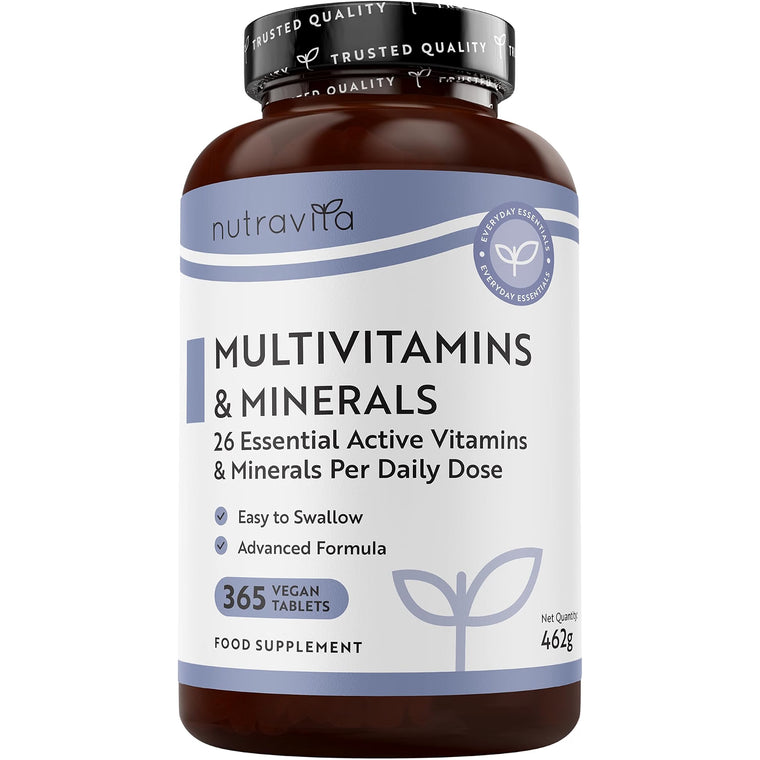 Multivitamine - 26 wichtige Inhaltsstoffe 365 Tabletten