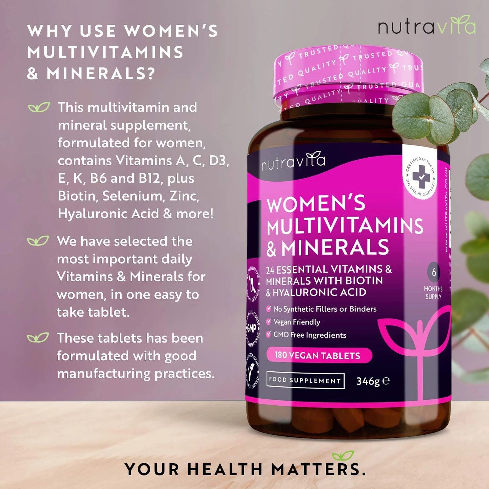 Multivitamins & Minerals for Women