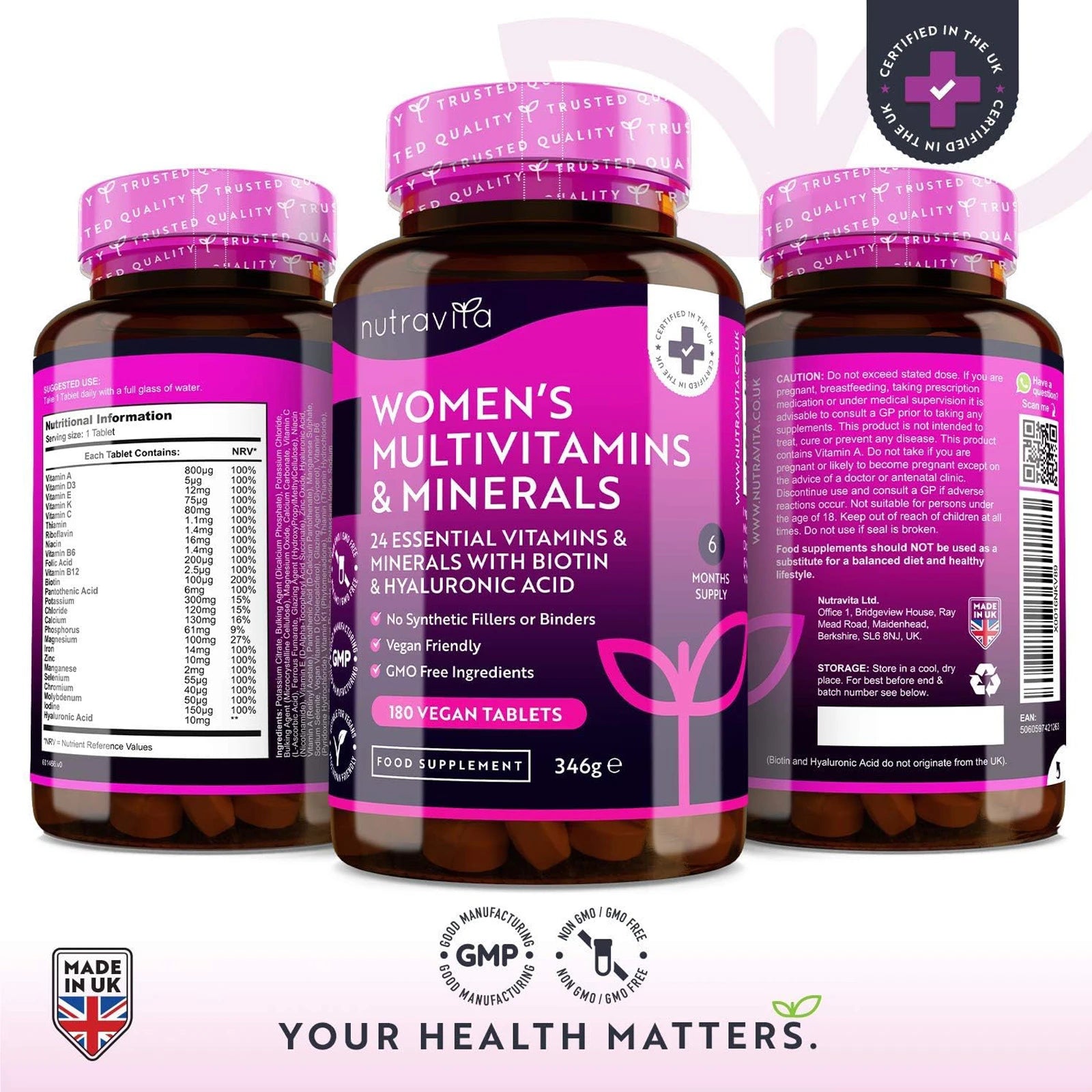 Multivitamins & Minerals for Women