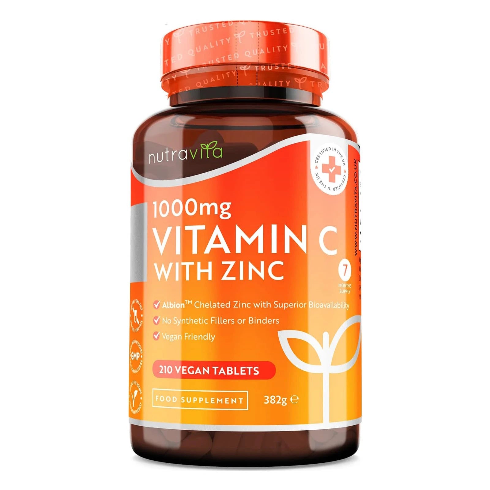 Vitamin C High Dose 1000 mg and Zinc 15 mg