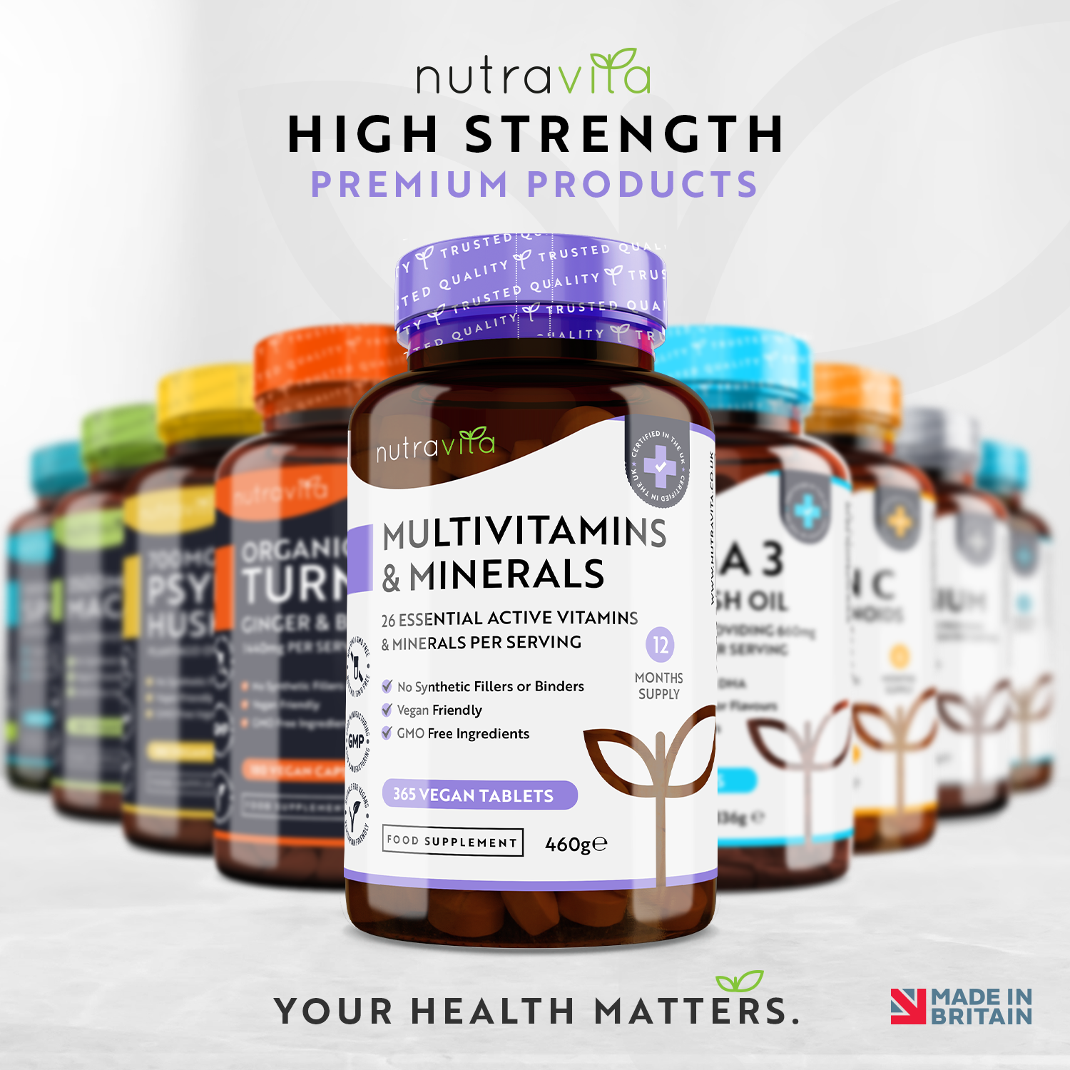 Multivitamine - 26 wichtige Inhaltsstoffe 365 Tabletten