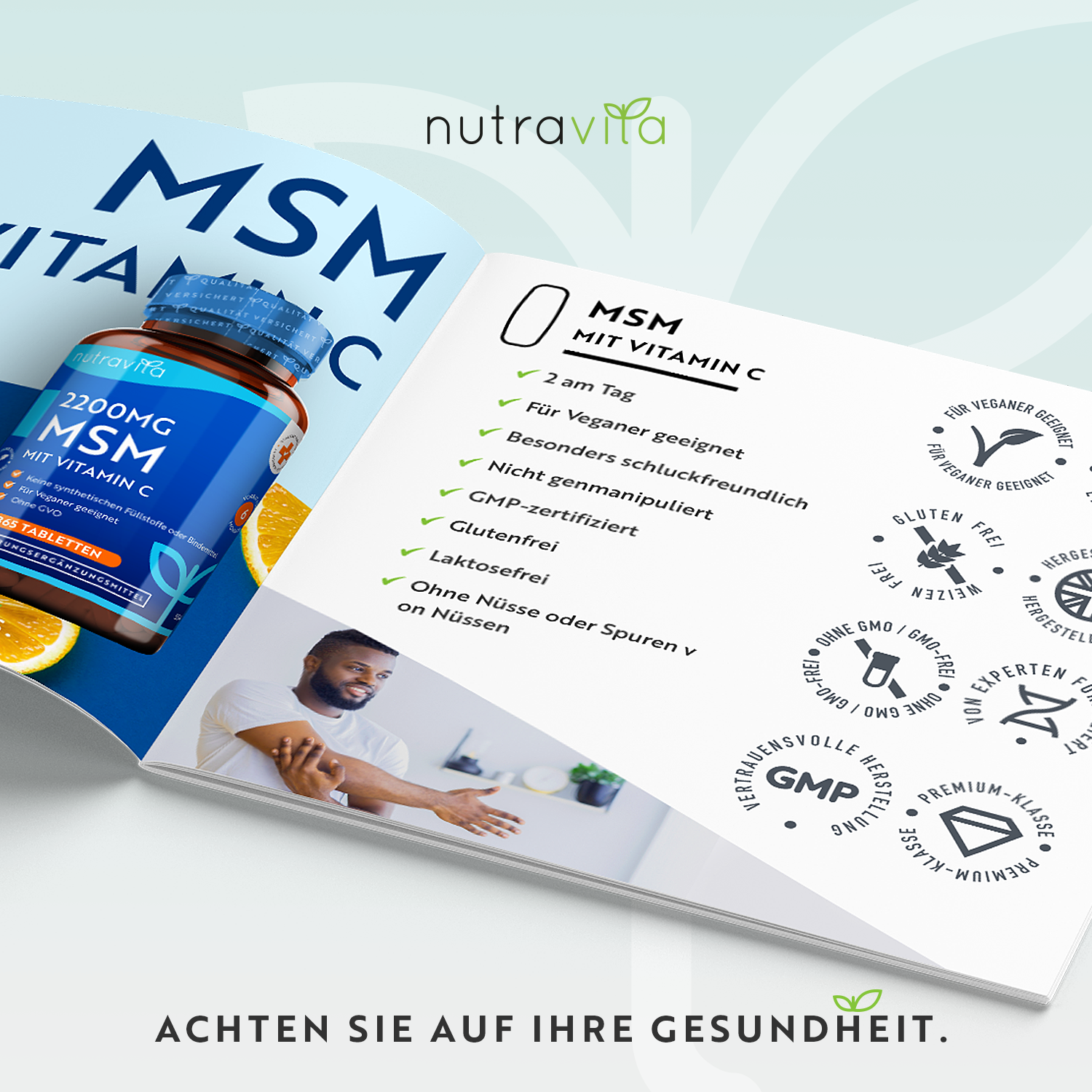 MSM 2200mg Tabletten