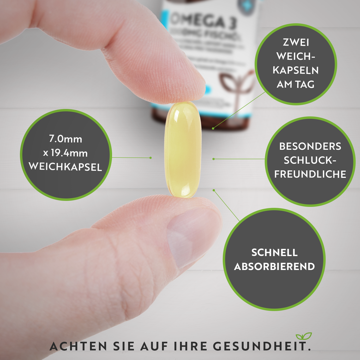 Omega 3 2000mg 240 Weichkapseln